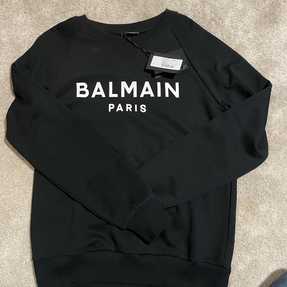 NWT Balmain sweatshirt SZ L